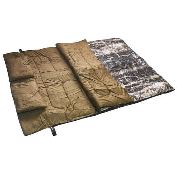 Real Tree Double Sleeping Bag