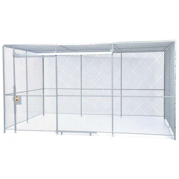 4 Wall, Wire Partition Cage, 20 X 20, 10Ft High, No Top