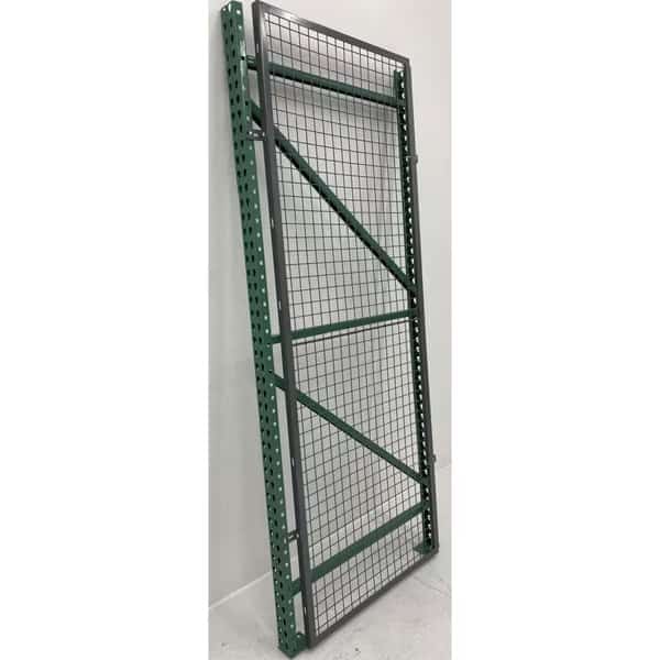 Pallet Rack Enclosure Side Panel For 48"D, 48"H W/ Bolt Angle Brckts