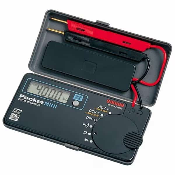 Pocket Size Digital Multimeter with Built-In Case
