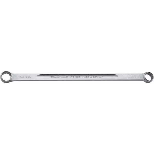 Double ended ring Wrench Spline Size16 x 18 1/2 x 9/16 " L.290 mm, Stahlwille Tools, Mfr#: 41161618