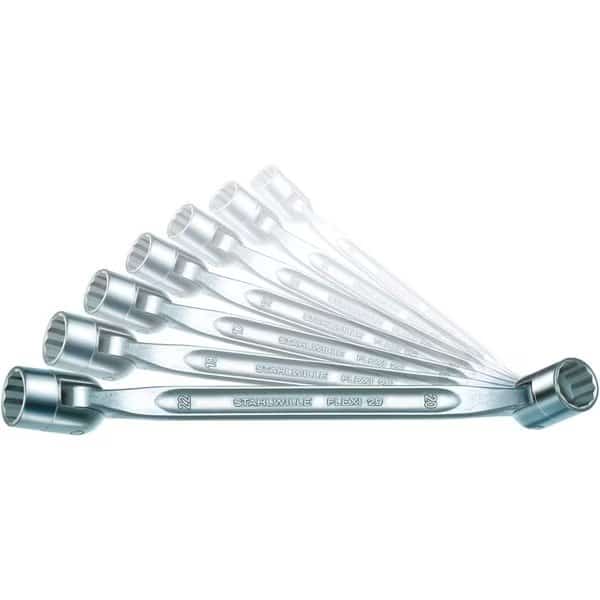 Set double ended flexi-joint Wrench FLEXI 8x9-20x22 mm No.29/7 7-pcs.