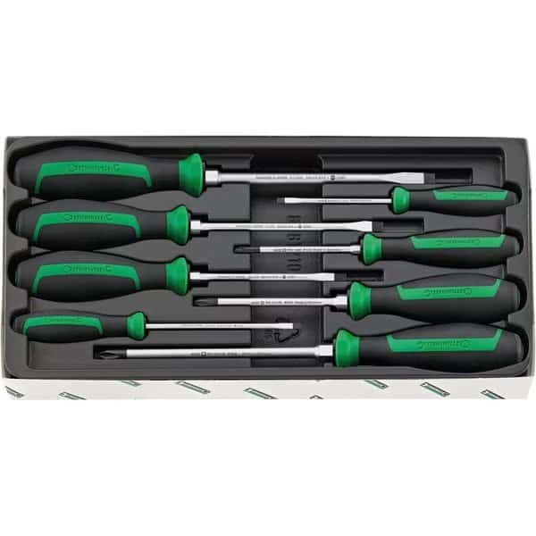 DRALL+ set of screwdrivers 8-pcs.
