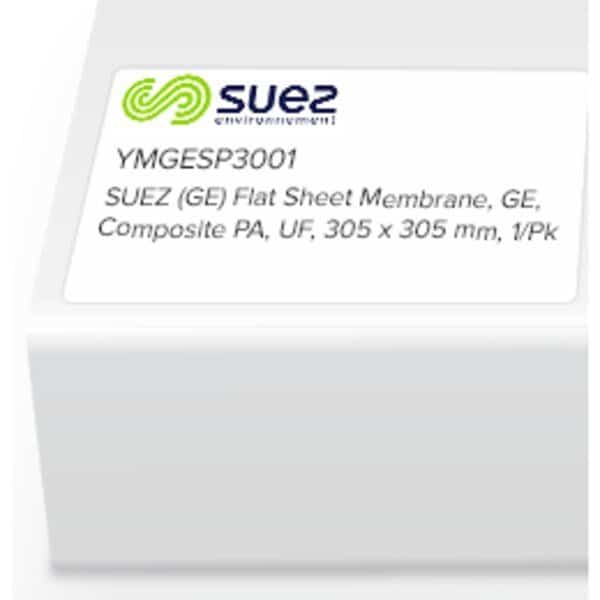 SUEZ (GE) Flat Sheet Membrane, GE, Composite PA, UF, 305 x 305mm, 1/Pk