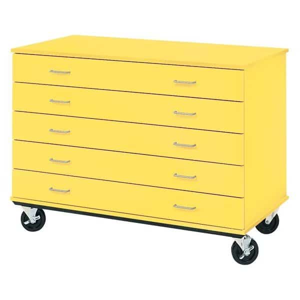36 Tall  Five Drawer Storage  29 deep w Lock