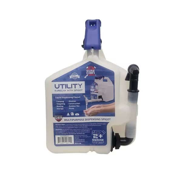 2+ Utility Can With Spigot