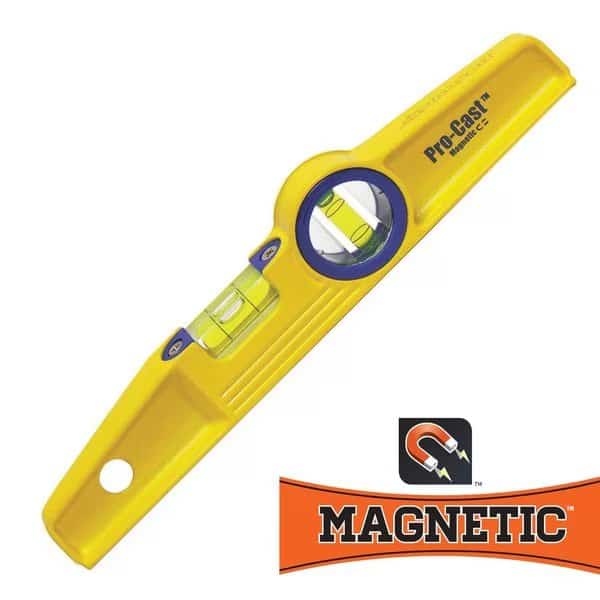 10 Magnetic Pro-Cast Torpedo Level