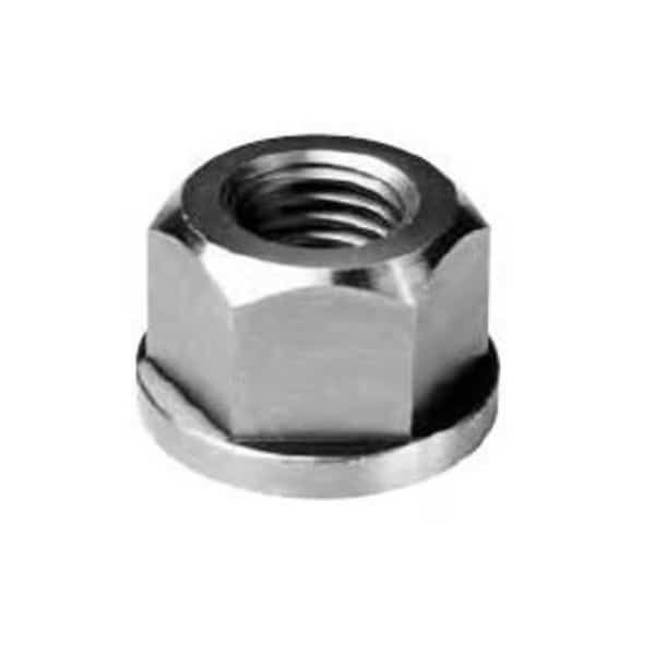 Flange Nut, 1-1/4"-7, 303 Stainless Steel, Not Graded