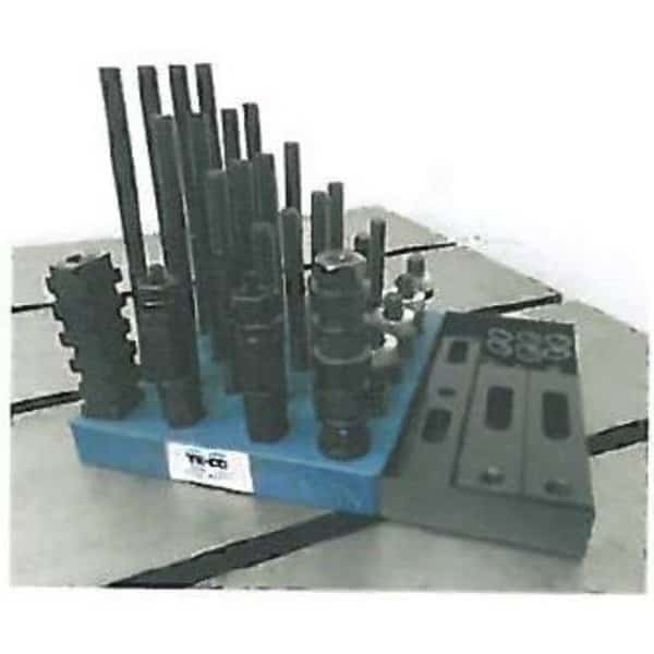 Tapped End Clamp Cnc Fixturing Kit 11/16 X 5/8-11