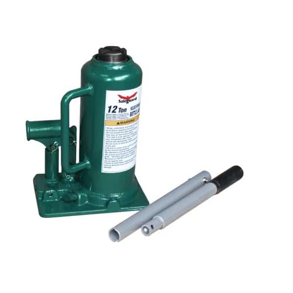 Welded Inline Bottle Jack, Steel, 20 Ton Capacity