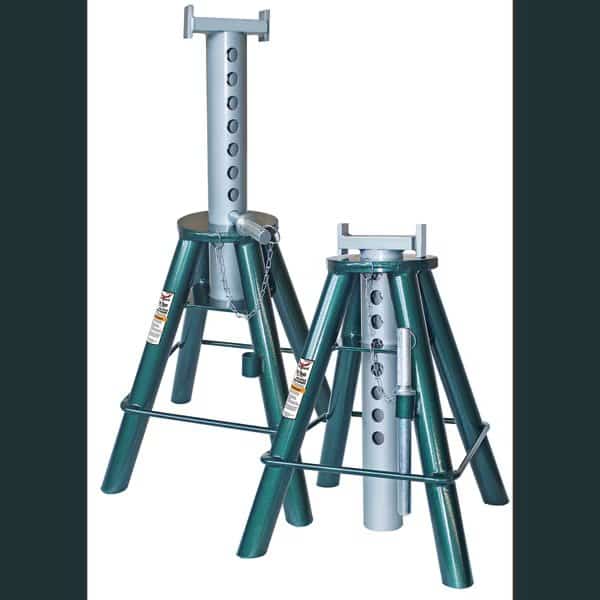 Higher Lift Stands, Pair, Steel, 47" Height, 10 Ton Capacity