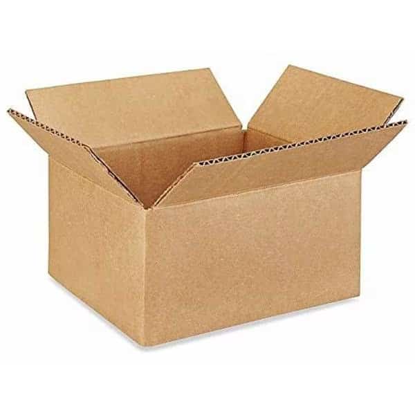 Shipping Box, Kraft, Corrugate, 25 PK