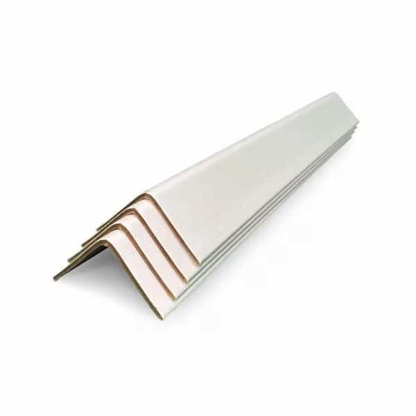 Edge Protector, 2"x2"x48", White, PK100