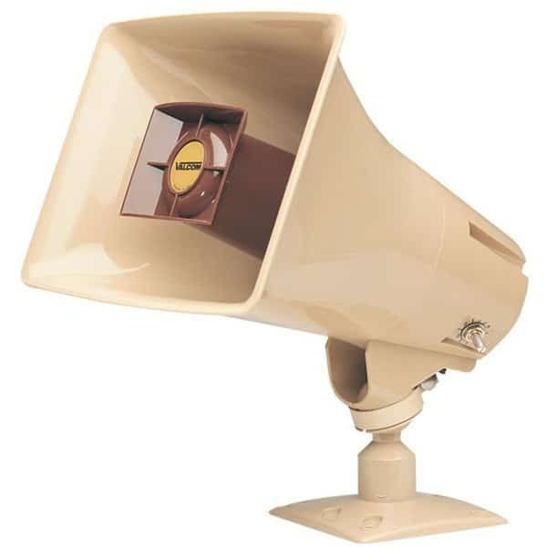 15Watt 1Way Paging Horn GRAY