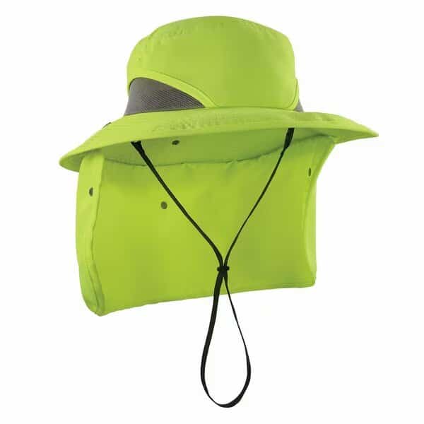 L/XL Lime Ranger Hat - Neck Shade