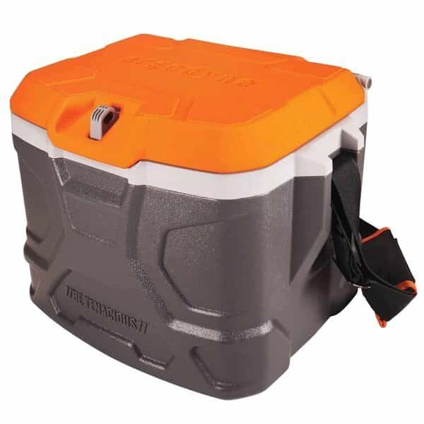 Industrial Hard Sided Cooler 5170, Orange/Gray, 17qt, 30PK