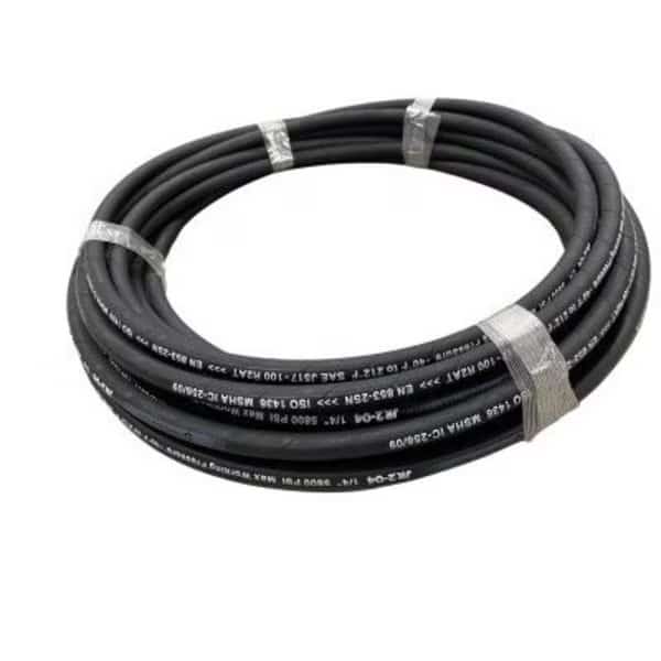 3/8" SAE 100-R2 SN 2-WIRE MSHA  HYDRAULIC HOSE 60FT