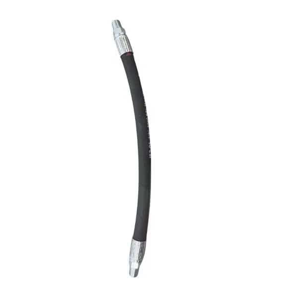 1/2" SAE 100-R2 Sn 2-Wire Msha Hydraulic Hose w/ 1/2" Female JIC Swivel Fitting, 60"