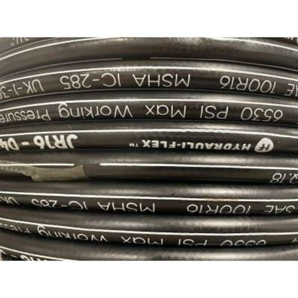 1/4" SAE 100-R16 SN 2-WIRE MSHA  HYDRAULIC HOSE 328' COILS