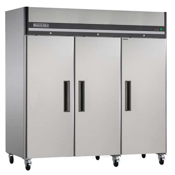 Refrigerator 72 cu.ft., 3 Door, Comm. upright Upright, Stainless Steel