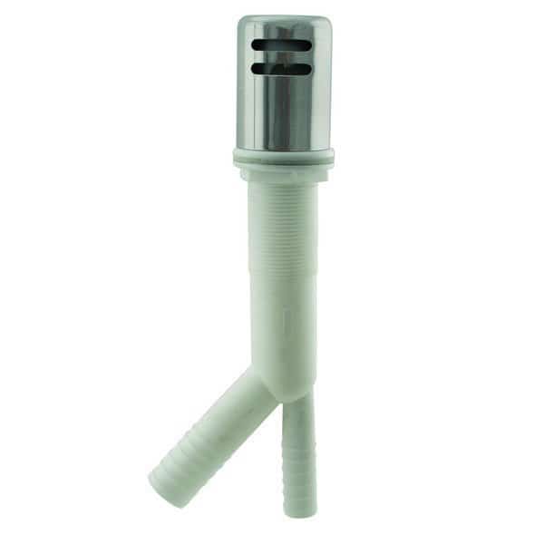 Air Gap Kit W/ Standard Brass Cap in Stainless Steel