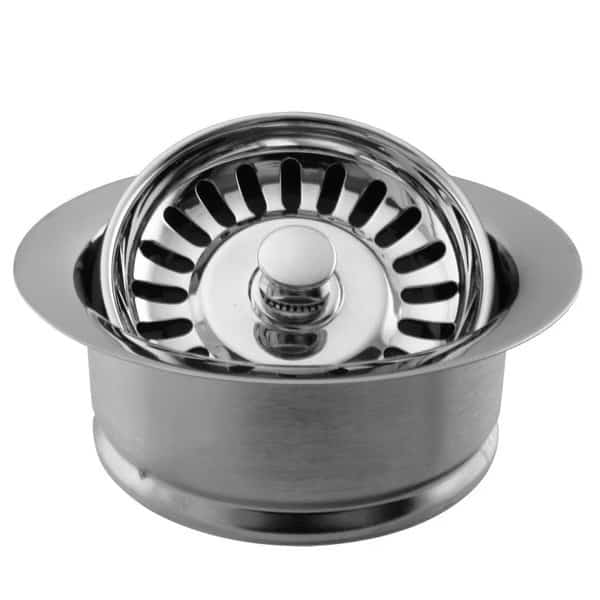 InSinkErator Style Disposal Flange and Strainer in Polished Chrome