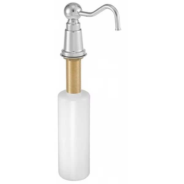 Country Soap/Lotion Dispenser in Polished Chrome