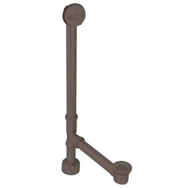 Beehive Grid All Exposed Bath Waste, 22" Make-Up in Oil Rubbed Bronze, Westbrass, Mfr#: D3241K-12