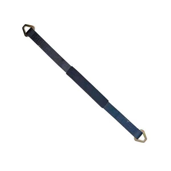 2" x 21" Axle Straps w/ Sleeve & D Rings, WLL: 3, 333 lbs., PK8