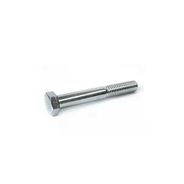 18-8, Hex Head Cap Screw, Plain Stainless Steel, 4 in L