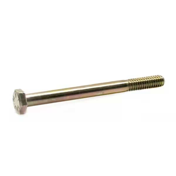 Grade 8, Hex Head Cap Screw, Steel, 4 in L