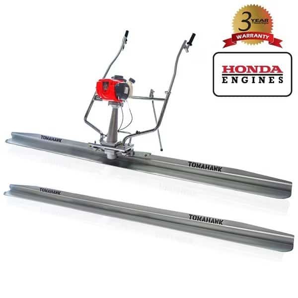 Honda Concrete Power Screed with two 10ft Magnesium Aluminum Boards