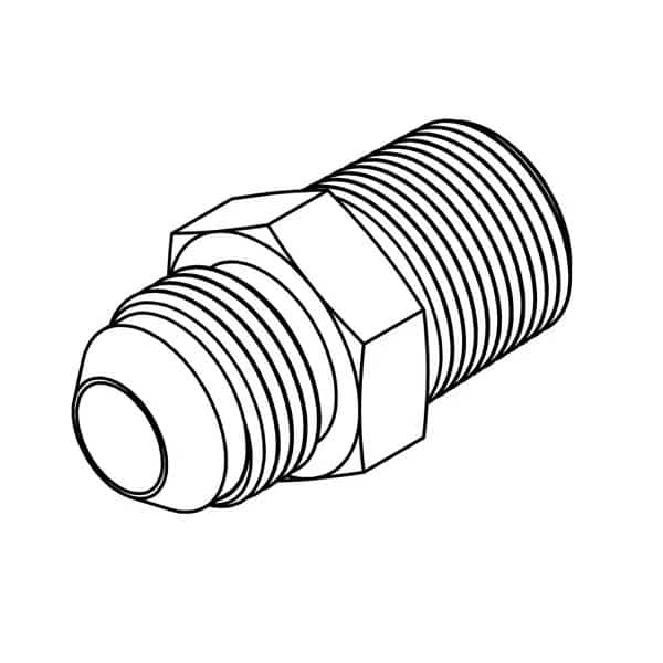 Hydraulic Fitting-Restricted4MJ-4MP R.031-BZ