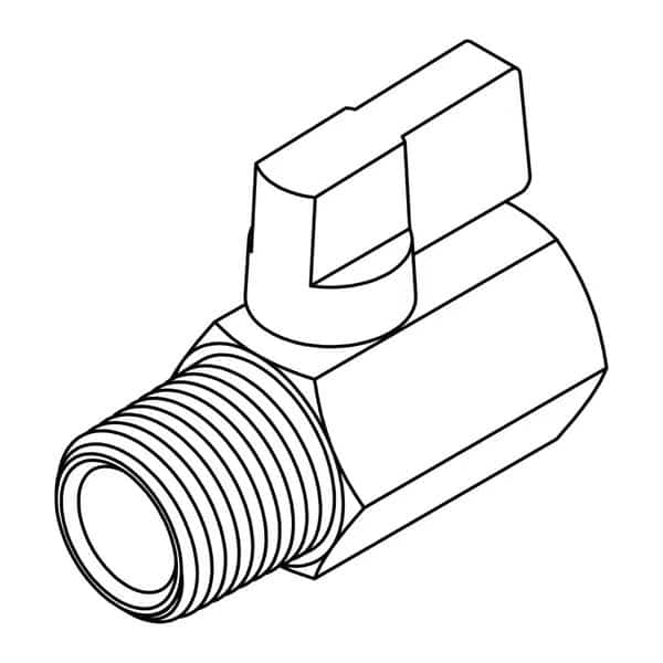 Brass Ball Valves02MP-02FP MINI BALL VALVE