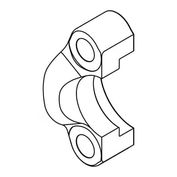 Hydraulic Fitting-Flange16FL C62 SPLIT FLG HALF