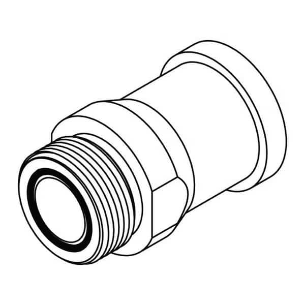 Hydraulic Fitting-Flange20MORFS-24FL C61