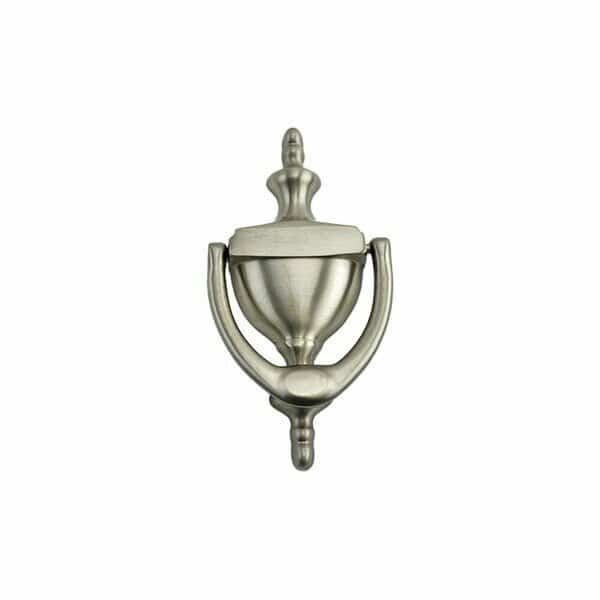 Solid Brass Door Knocker Satin Nickel Finish