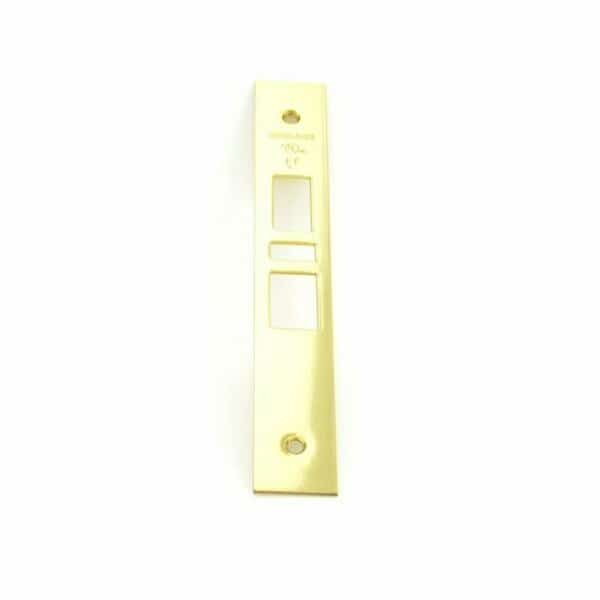 Armor Front and Screws for L9453; L9485; or L9486 Bright Brass Finish
