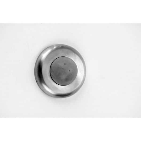 2-1/2" Convex Wrought Wall Stop