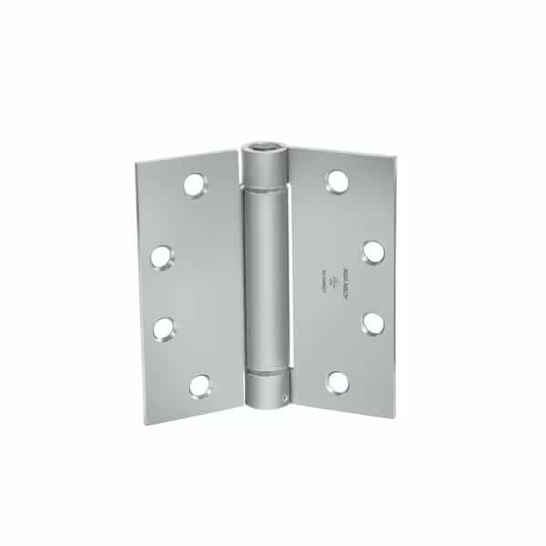McKinney 4-1/2inx4-1/2in Square Corner Steel Single Acting Standard Weight Full Mortise Spring