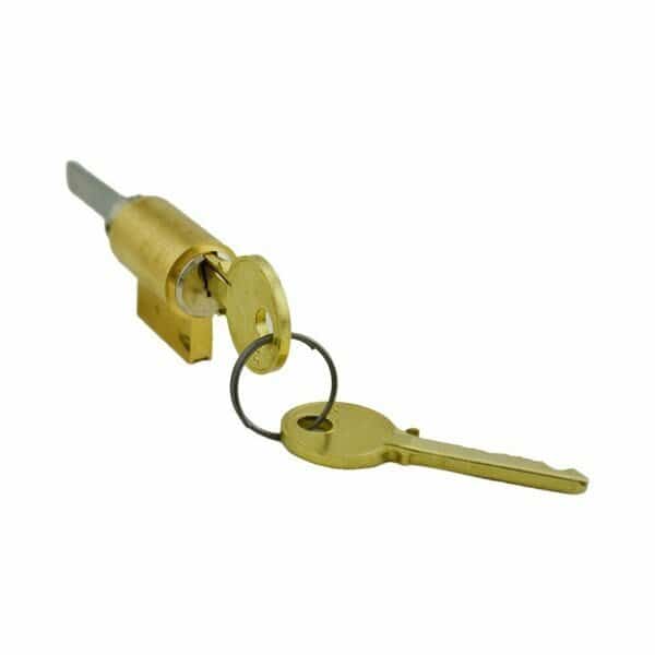 6 Pin Single Section GG Keyway Cylinder for Key in Levers AU5400LN US26D 626 Satin Chrome