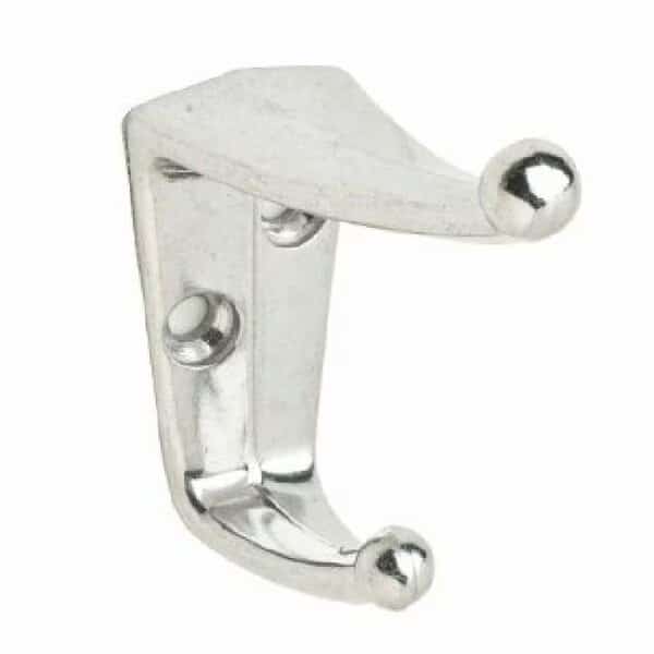 Aluminum Coat and Hat Hook Aluminum Finish