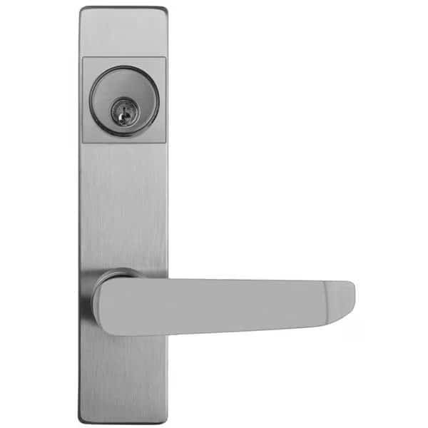 Keyed Standard Lever Exit Trim with Narrow Escutcheon