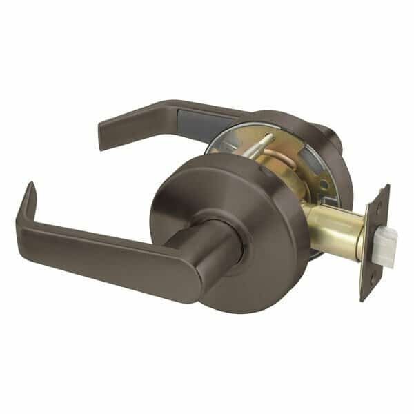 Passage Augusta Lever Grade 2 Cylindrical Lock with MCP234 Latch and 497-114 Strike US10BE