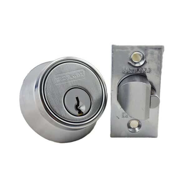 Schlage Commercial B250P626 Single Cylinder 6 Pin Deadlatch Deadbolt C Keyway 12103 Latch 10001
