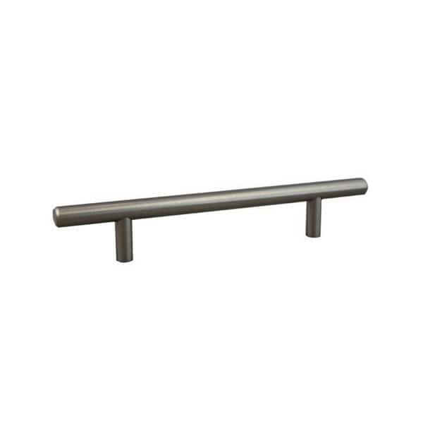 8" Bar Cabinet Pull with 5" Center to Center Hollow Stainless Steel Finish