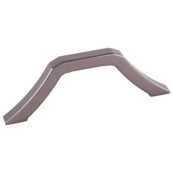 3-3/4" Center to Center Milan Cabinet Pull Dark Pewter Finish