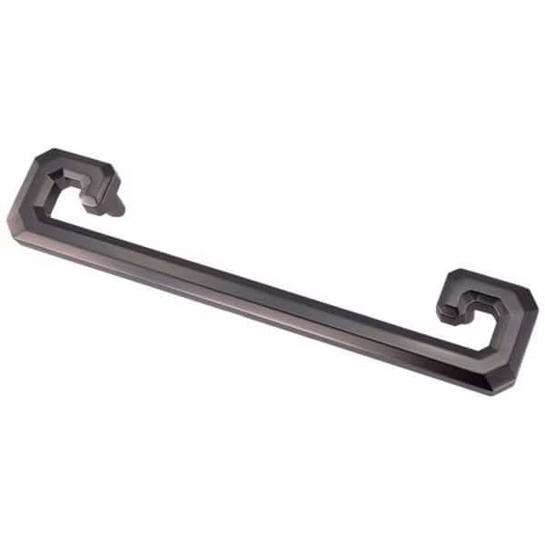 6-3/10" Center to Center Monaco Cabinet Pull Dark Pewter Finish
