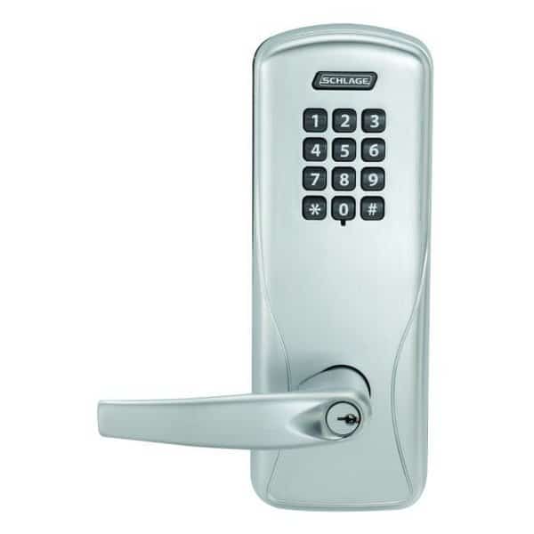 Standalone Keypad Programmable Electronic Lock Mortise Classroom / Storeroom Keypad Athens Lever wit