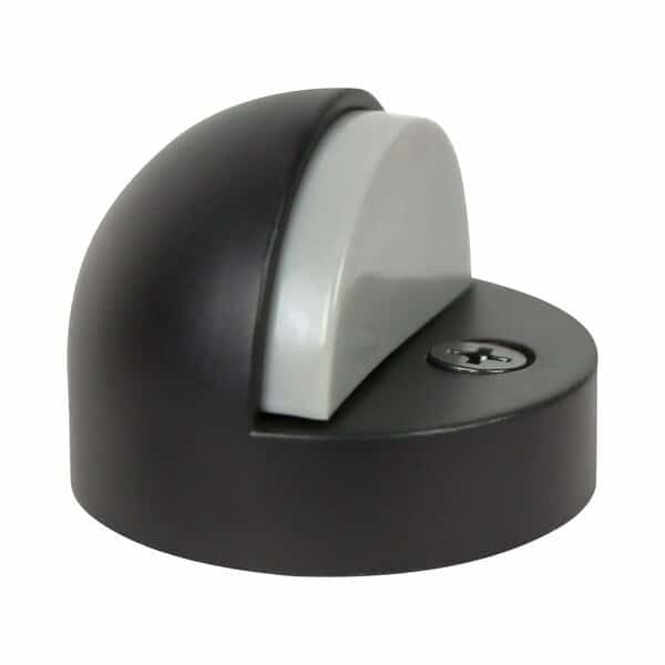 1-3/4in Diameter High Profile Dome Stop Matte Black Finish